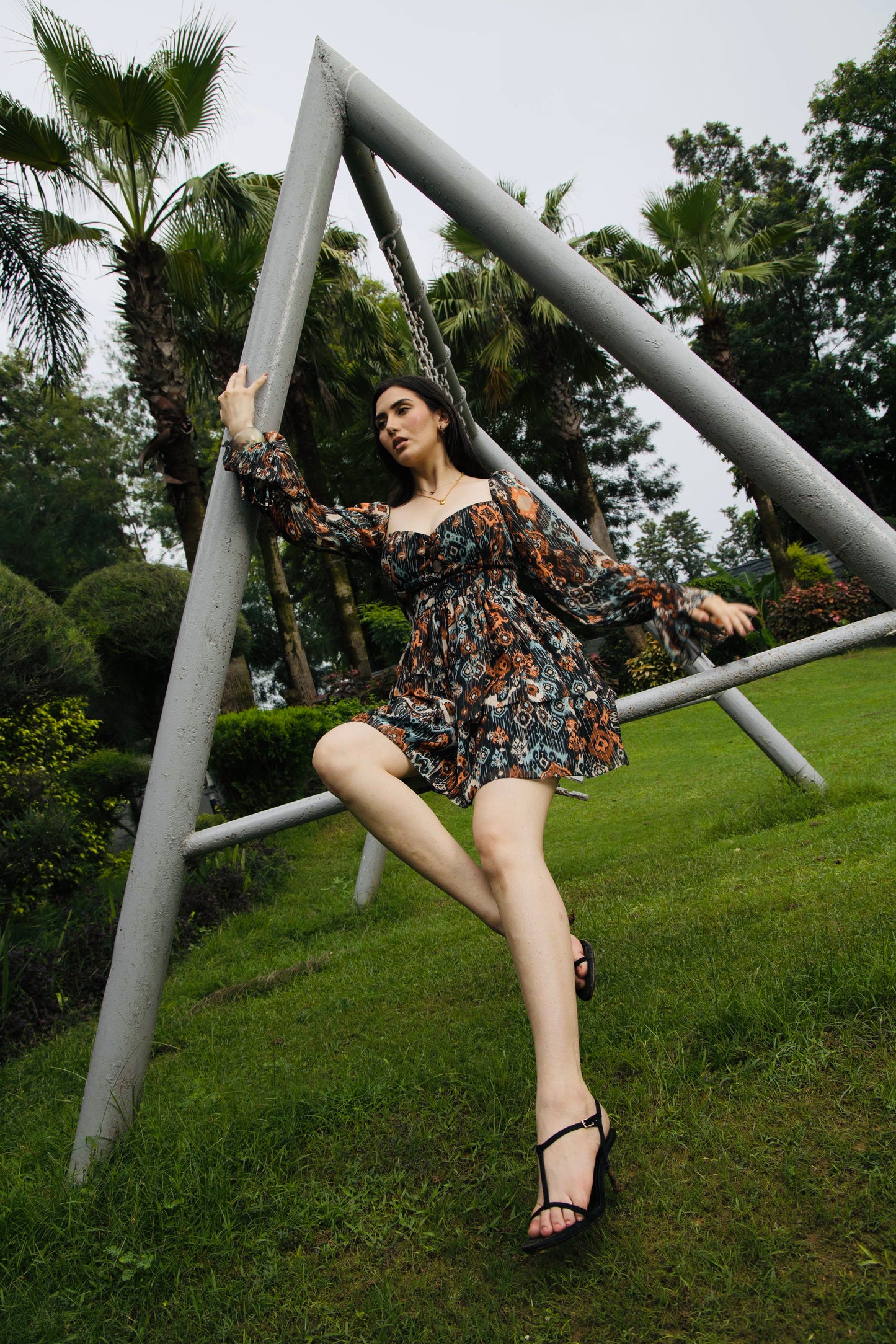 Boho Chic Printed Dress