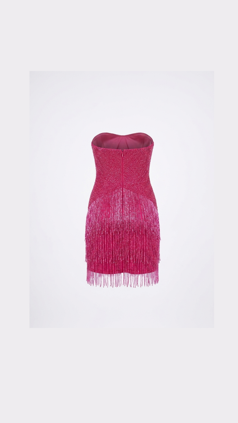 Hot Pink Twirl Affair Dress