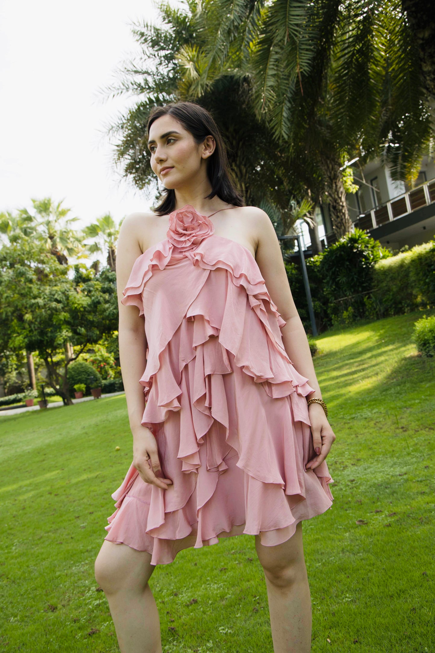 Peach Reverie Dress