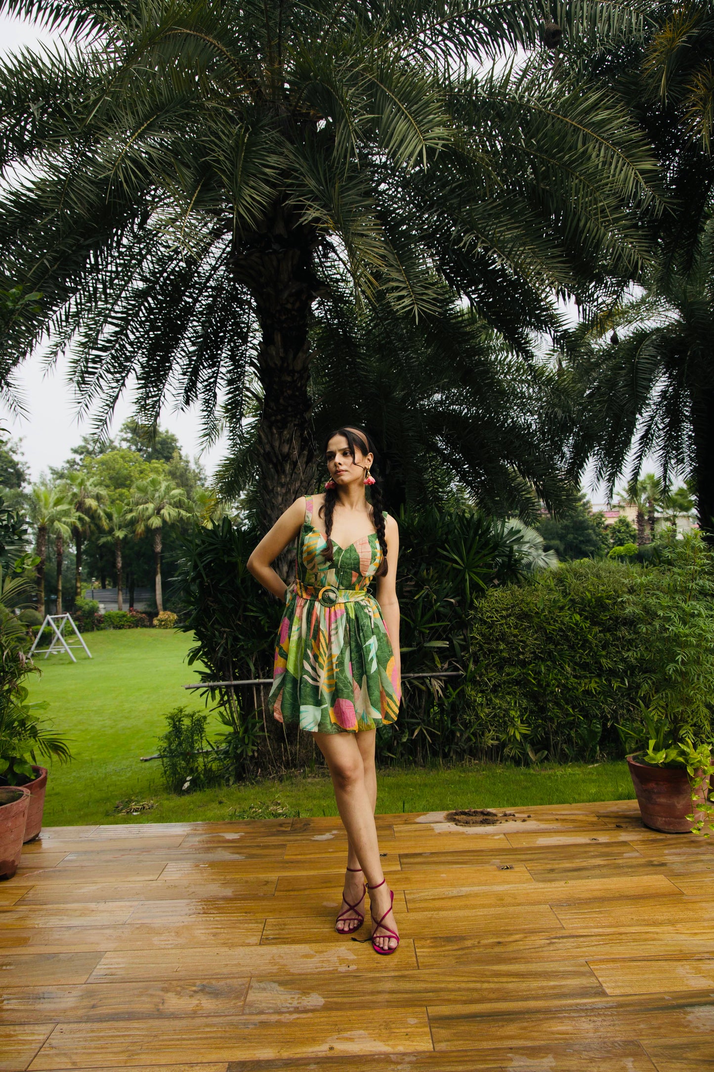 Tropical Raga Dress